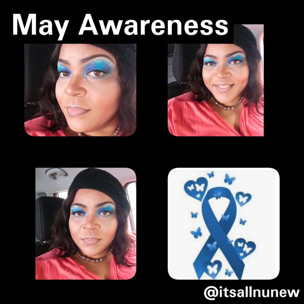 itsallnunew2's tweet image. May is Myosistis Awareness.
#putHimfirst #itsallnunew #Jhanasjourney #awareness #MyositisAwareness #morethanmakeup #makeupwithamessage. #Mymakeupmatters #CreateAwareness #MayAwareness #NuNewcares #abetterme #weallmatter