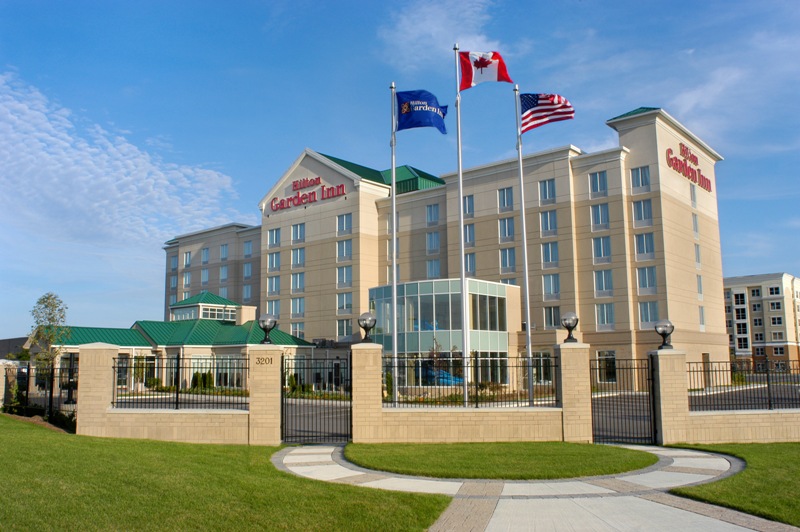 Located in the heart of Vaughan, the @HGIVaughan is just 30 minutes from downtown Toronto at the intersection of Highway 400 and Highway 407 for easy access to the city and surrounding GTA. #eastonsgroup #torontohotels #vaughanhotels #ontariohotels #toronto #vaughan #hilton