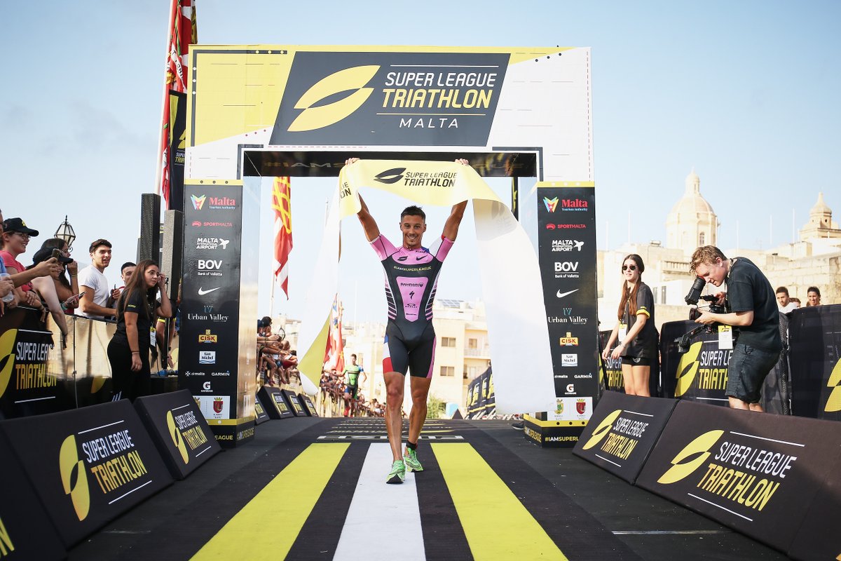 supertri_'s tweet photo. No one in sight behind him 👀 With only the finish line ahead of him, @vincentluistri at the top of his game as he wins the first men's Semi-Final with ease! 🇫🇷🏆
#SLTReloaded #SLTMalta https://t.co/qqjbxLrCMt