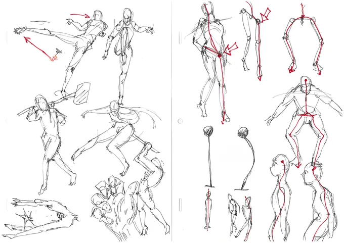 誇張したポージング練習  
#初夏の創作クラスタフォロー祭り
#創作クラスタさんと繋がりたい 
#絵描きさんと繋がりたい #芸術同盟 