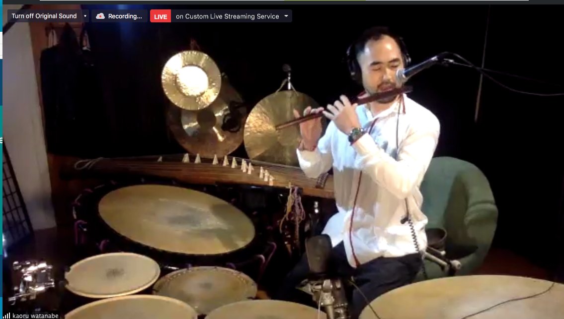 Kaoru Watanabe is live now on #TnTCafe. Join us! <a href="/TokyoDex/">TokyoDex</a> <a href="/KWTaikoCenter/">Kaoru Watanabe</a> bit.ly/2LVHur2