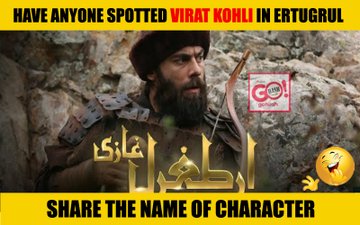 ZaidArfatzaid's tweet image. HAVE ANYONE SPOTTED VIRAT KOHLI IN ERTUGRUL??
SHARE THE NAME OF CHARACTER IF YOU KNOW HIM..
#GOHASH
@imVkohli, #ErtugrulUrduPTV
