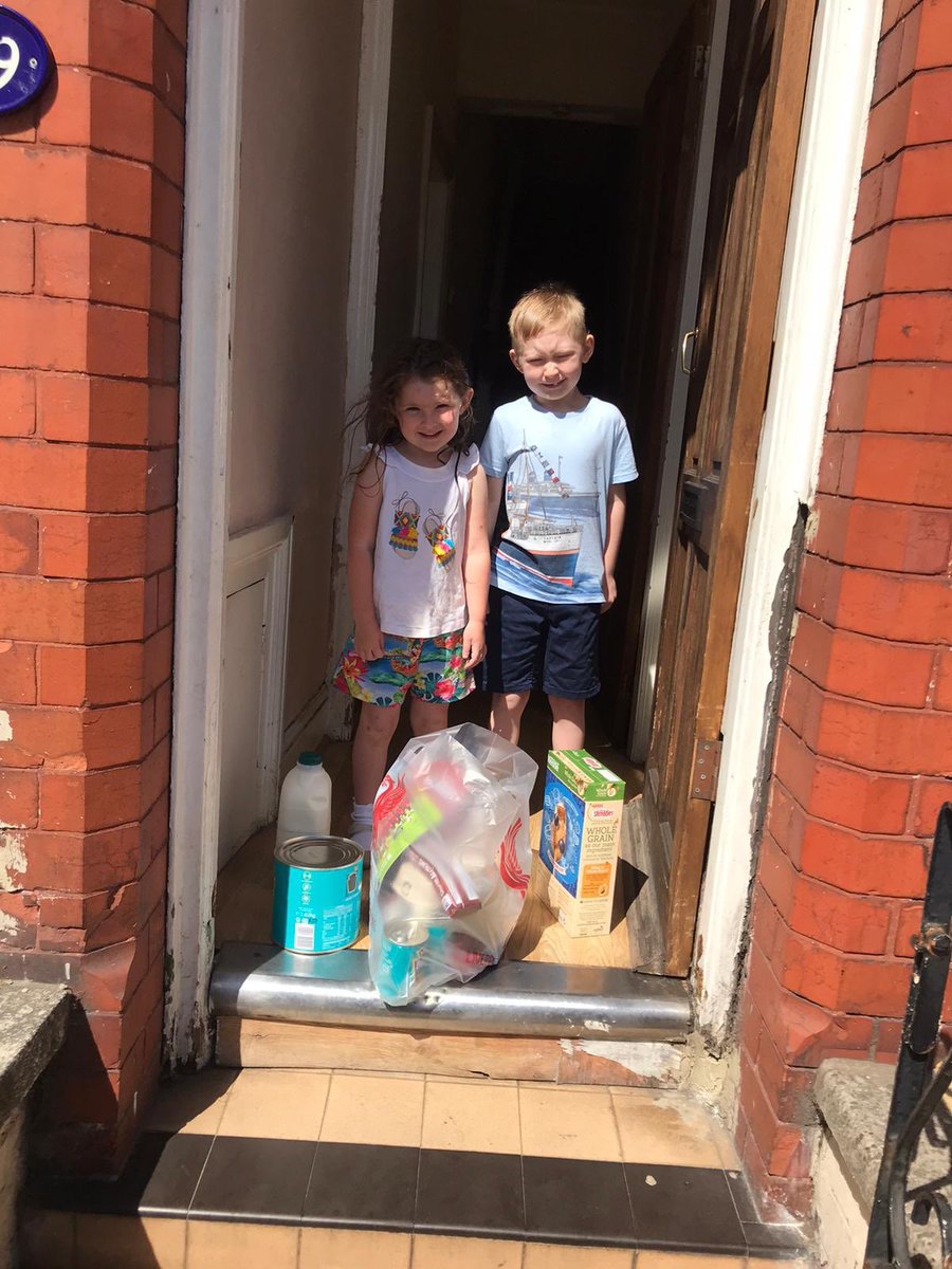 ArnotStMary's tweet photo. Thank you to Forbes & Christine from @LFCFoundation The families were delighted with their surprises. The children particularly loved the signed pictures of the players. #LFCcommunity #grateful #LFC https://t.co/91IAm7z0YV