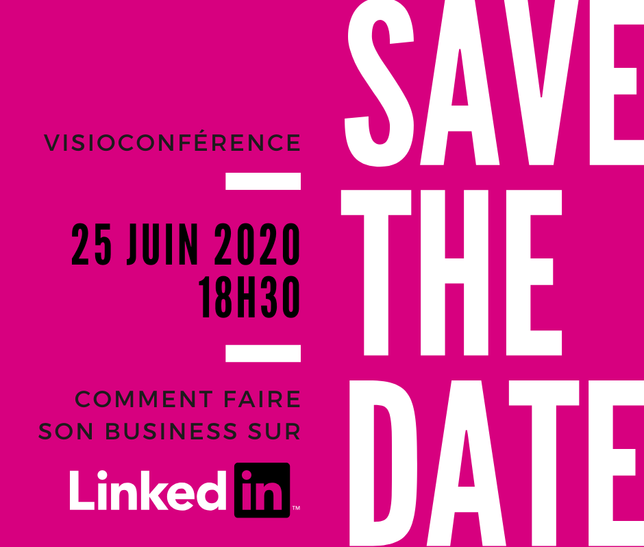 SAVE THE DATE]
Ca rebouge du côté du Réseau Com 😉
Rendez-vous le 25 juin pour une visio conférence où on parlera business sur Linkedin.