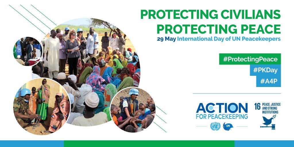 MikeladzeG's tweet image. 🇬🇪 joins in marking International Day of UN #Peacekeepers and expresses gratitude to all serving in Peace Operations in the field or @UN HQ contributing to safer communities. Had an distinct honor to briefly wear a helmet and uniform #bluehelmet #UnitedNations #UNPOL #PKDay