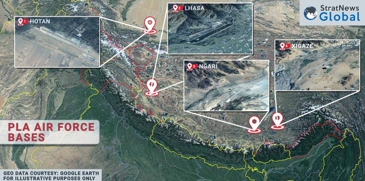 The PLA Air Force has around 157 aircraft of all kinds tasked for the Indian frontier. Add to that nearly 50 drones primarily designated for strike missions, and eight other drones for surveillance.