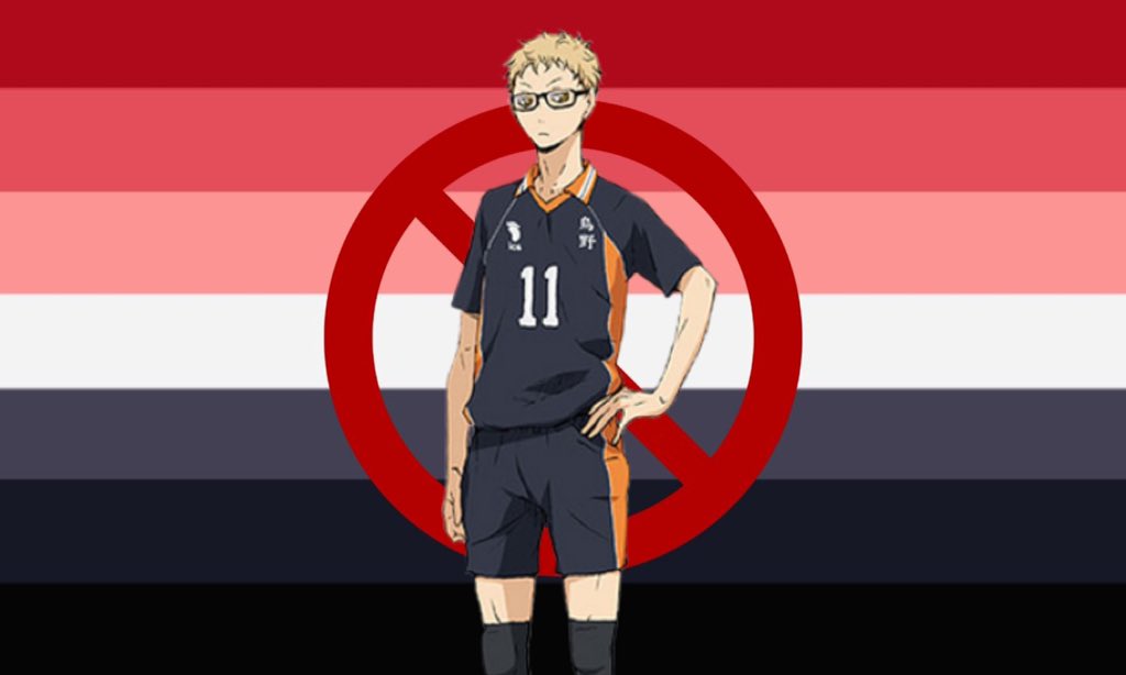 ACABFaves's tweet photo. Tsukishima Kei from Haikyuu!! would punch a cop! https://t.co/rep0lllkEx