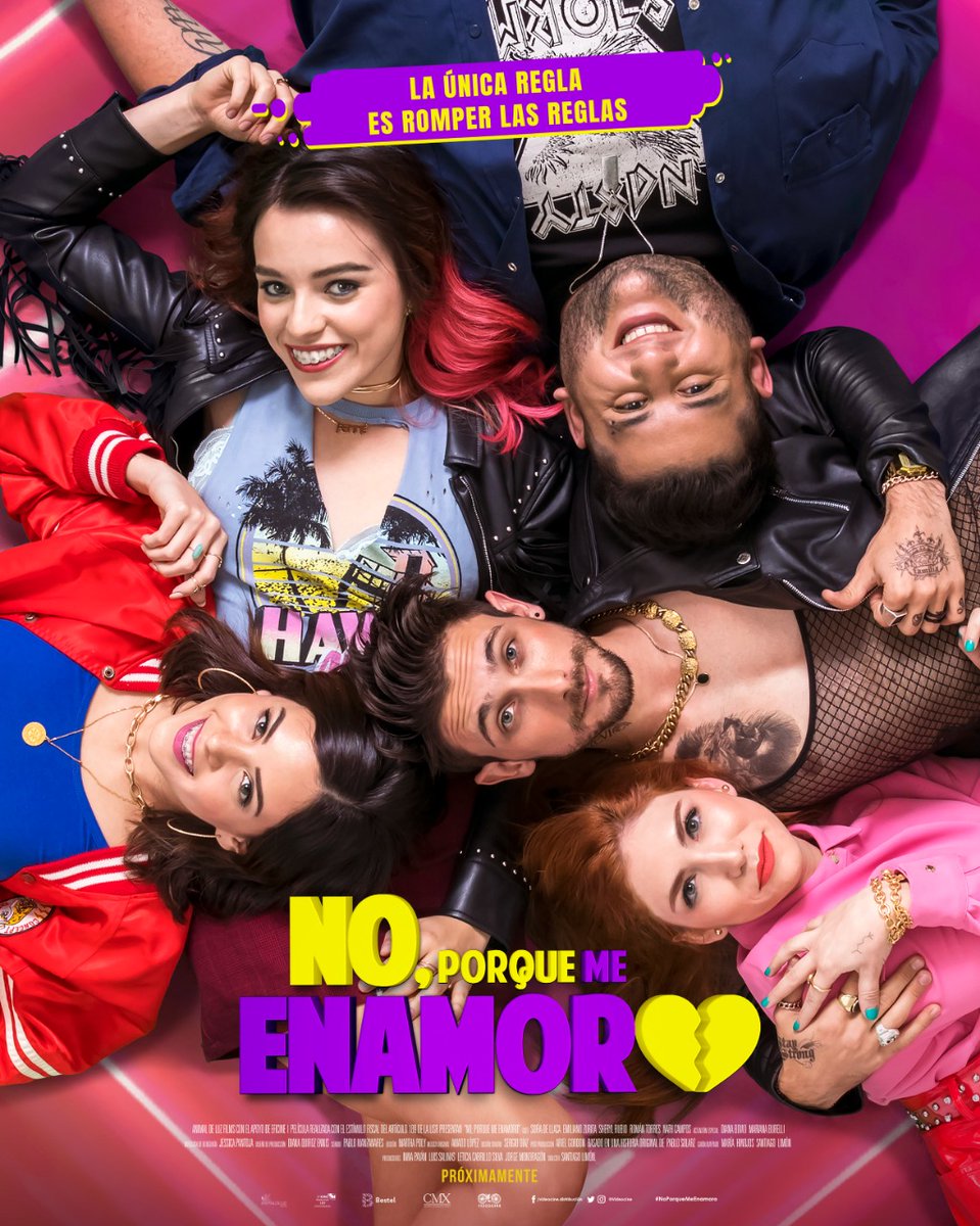 Oigan miren el nuevo póster de <a href="/npqme_pelicula/">No porque me enamoro</a>*. 😎🍑🤩🍆

*Incluye talento fresquesito y una historia con mucho flow. Próximamente en cines.