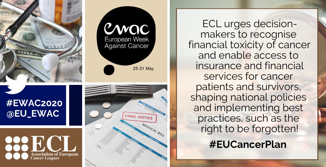 EcacItaly's tweet image. 5° giorno #EWAC2020!!
💪🏼Questa giornata è dedicata a #pazienti ed #expazienti oncologici!
📣@CancerLeagues esorta gli Stati Membri ad adottare politiche finanziarie che aiutino pazienti ed ex-pazienti oncologici a salvaguardare la loro sicurezza economica
#EUCancerPlan 
@EU_EWAC