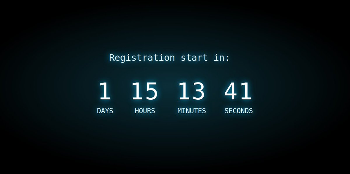 Registration start soon !

Keep an eye on the count down 42cluster.com:1337 👀👀