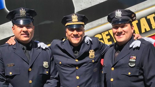 HobokenPD's tweet photo. Storytime with the Hoboken Police Department episode     
 # 19 Sgt. Dennis, Officer DJ &amp; Jonathan Figueroa read “The Smallest Girl In The Smallest Grade” By Justin Roberts 

https://t.co/gzfR6LPlgS https://t.co/uH7PwjtWCU