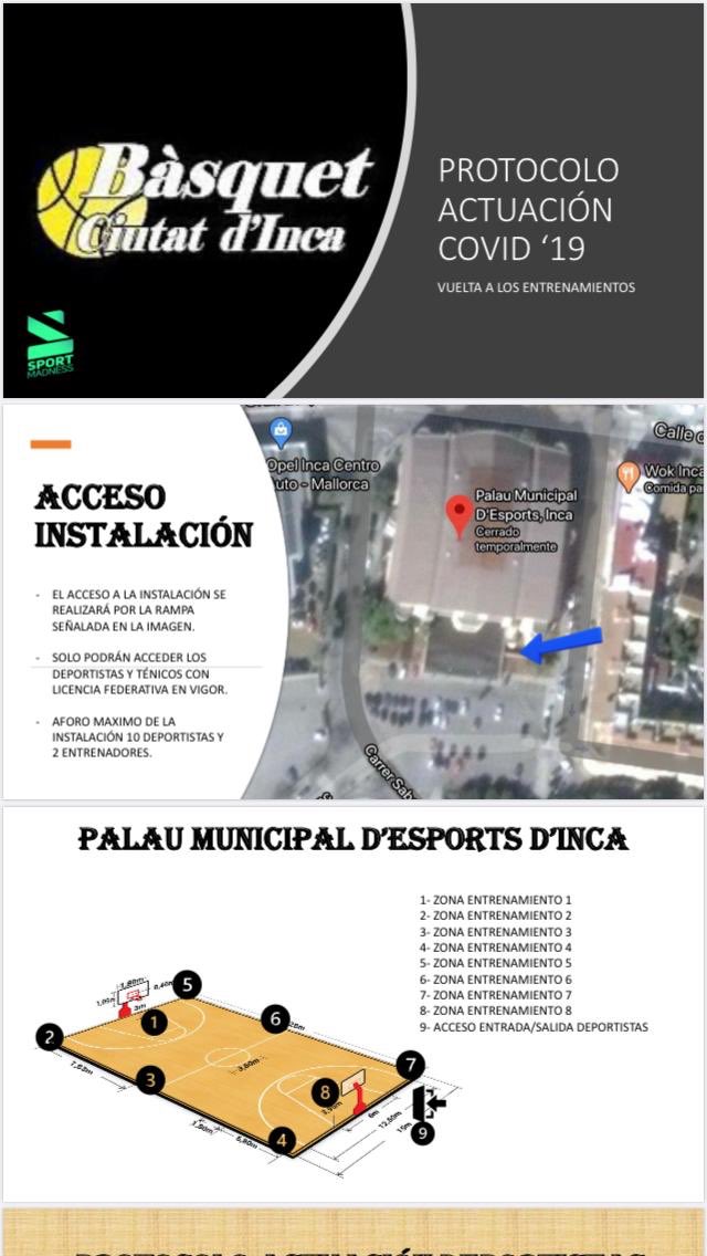 ciutatdinca's tweet photo. Tornam a entrenar! Dilluns es reprenen els entrenaments al Palau, entrenaments individuals sense contacte, en grups de 10 pax, seguint ses normes de seguretat i higiene que marquen les autoritats.
Volem agraïr a @incaciutat l’esforç i predisposició.
#123Inca https://t.co/pPpiZV7G0e