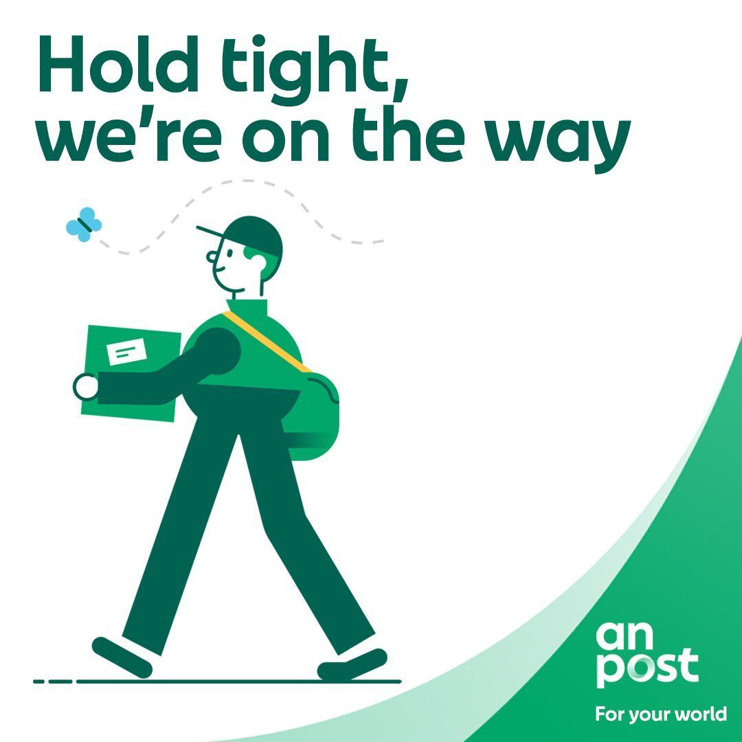 An Post On Twitter Last Week An Post Processed Over 1 Million Parcels But Recent Restrictions Have Changed The Way We Work This Has An Impact On Delivery Times But Hold Tight