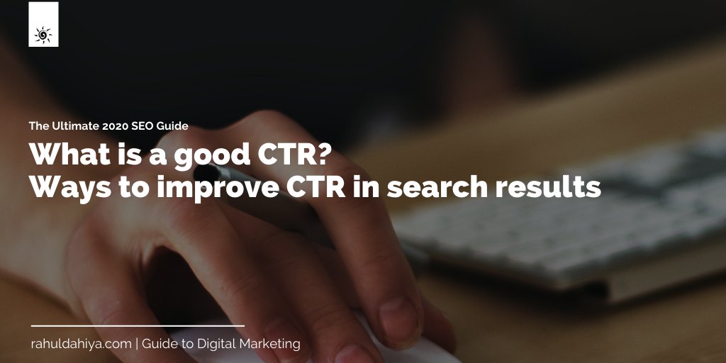 rahuldahiya91's tweet photo. Getting low CTR on your Ad or organic result? Learn here what is CTR? What is a good CTR? and easy ways to improve CTR.

https://t.co/pmBxQPgAro 

#digitalmarketing #seo #contentmarketing #seotips #seostrategy #marketing #searchengines #googleadvertising https://t.co/scFeM8kEwu