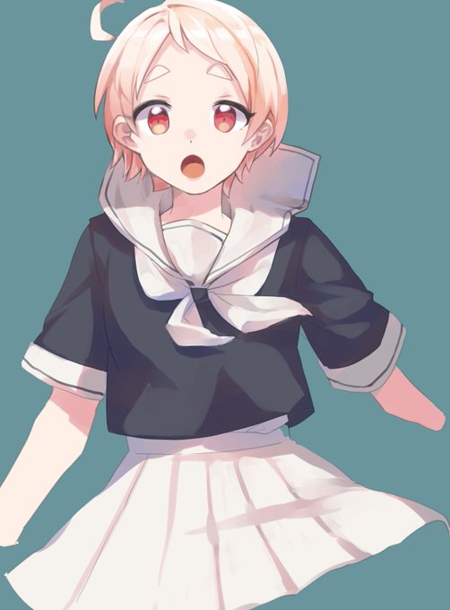 これは厚塗りやってみよ〜と思って飽きたいちごちゃん 