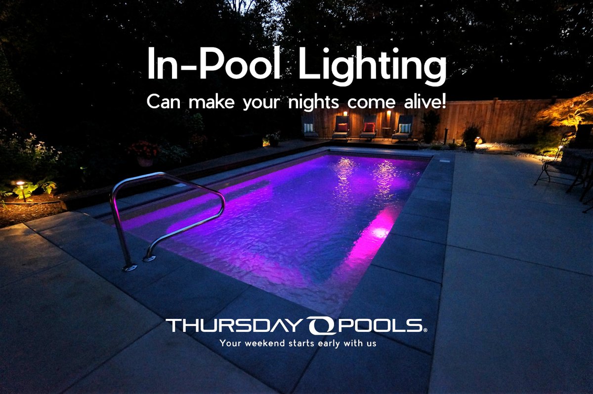 ThursdayPoolsLL's tweet photo. LED lighting. It’s not just for gunite pools. 

https://t.co/Lp0QfPPQAE 

#ThursdayPools #FiberglassPools #LEDlighting https://t.co/EUzWXx12VH