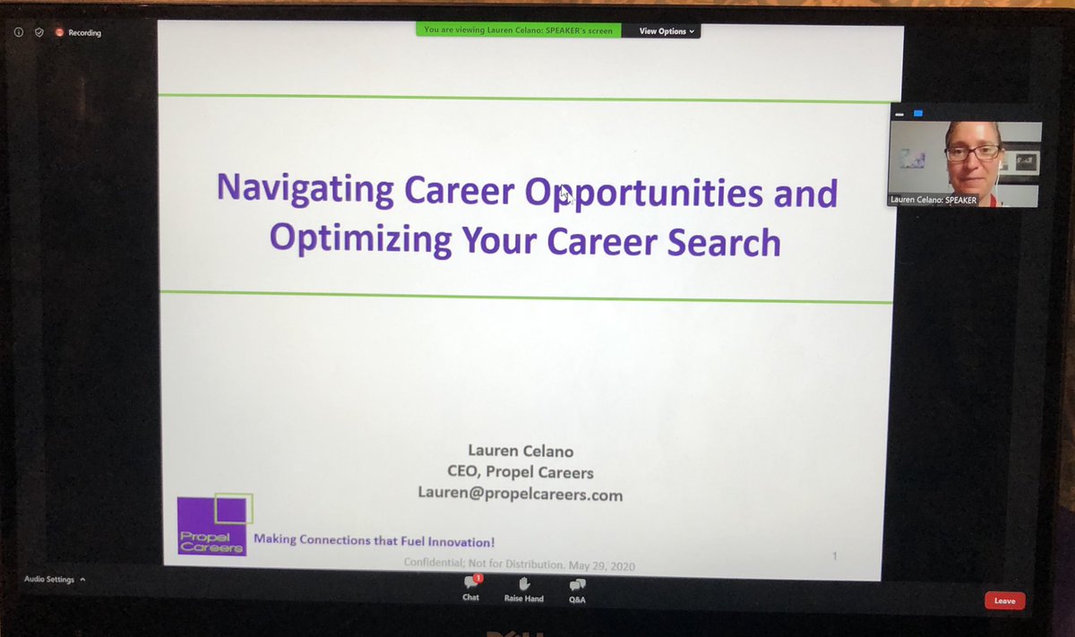 Unprecedented times call for creative measures. This tradition could not be stopped! So excited to start the day with thr first virtual #aspirecareersymposium !