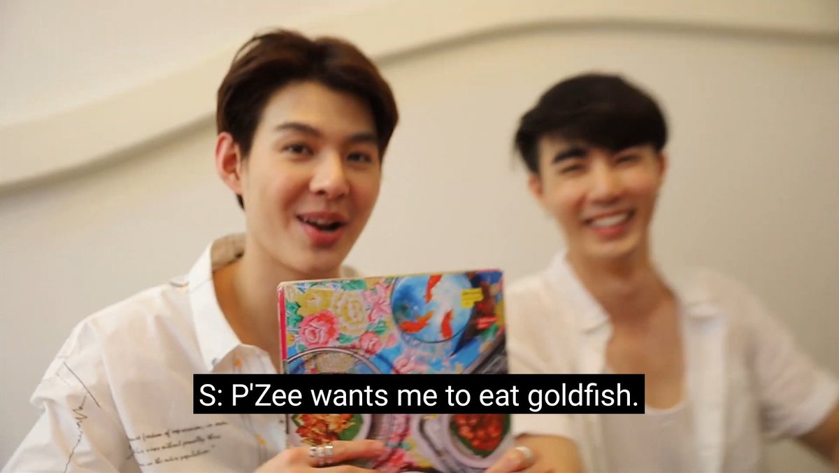 < exhibit #13 >"p'zee wants me to eat goldfish." saint pls 