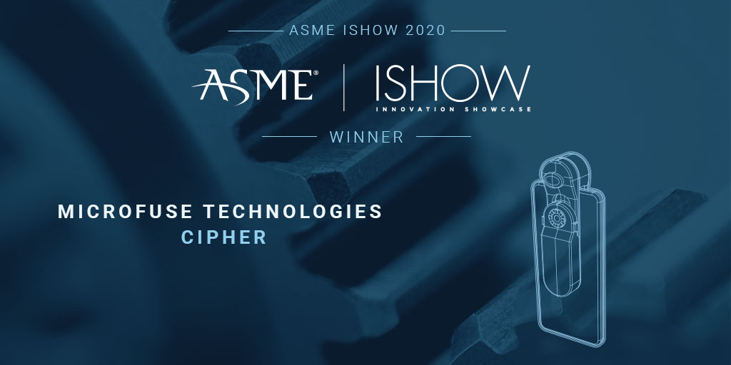 cipher_oc's tweet photo. We are glad to announce that @cipher_oc, a @gchallenges funded project has won the @ASMEishow. We are grateful to all our supporters @JNJAfrica @JNJInnovation Thank you! #endMalaria
#cipher_oc
#microfusetech
#malaria
#zeroMalariaStartswithMe
#ISHOW2020
#endmalaria https://t.co/VYAcBxkXWu