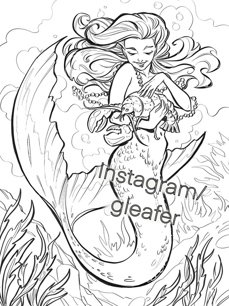 girlsdrwingirls's tweet image. More FREE images from our #Mermay #ColorPack for our FB Live #GDGColoringParty tmrw @ 12pm. 

Images by: @jtbtweetin, @MaeganCcreates, #GingerSeehafer &amp;amp; #KimberlyZamlich
Download them on GDG’s FB page. 

#GDG #Mermaids #Pinup #pinupart #pinupartist #supportwomenartists