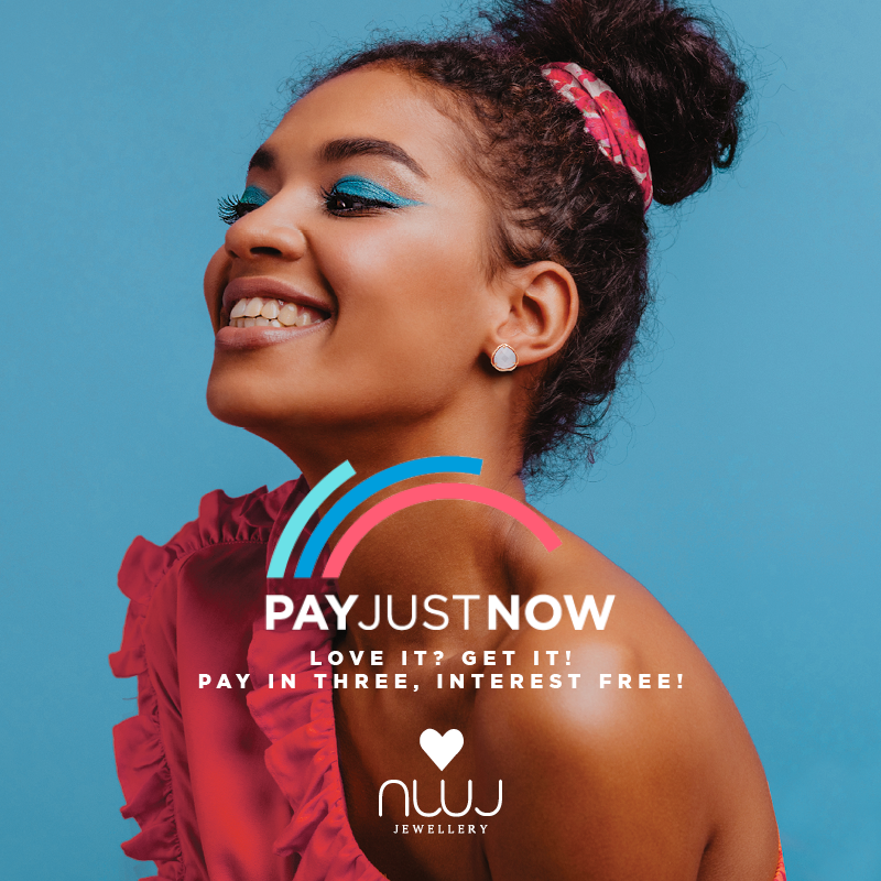 Interest free? Sounds beautiful right about now! Shop online &amp; pay later (over 3 instalments interest-free!). Get the jewels delivered after you’ve paid the first instalment.
Sign up to payjustnow.com &amp; get shopping at nwj.co.za
#payjustnow
#ZeroInterest
