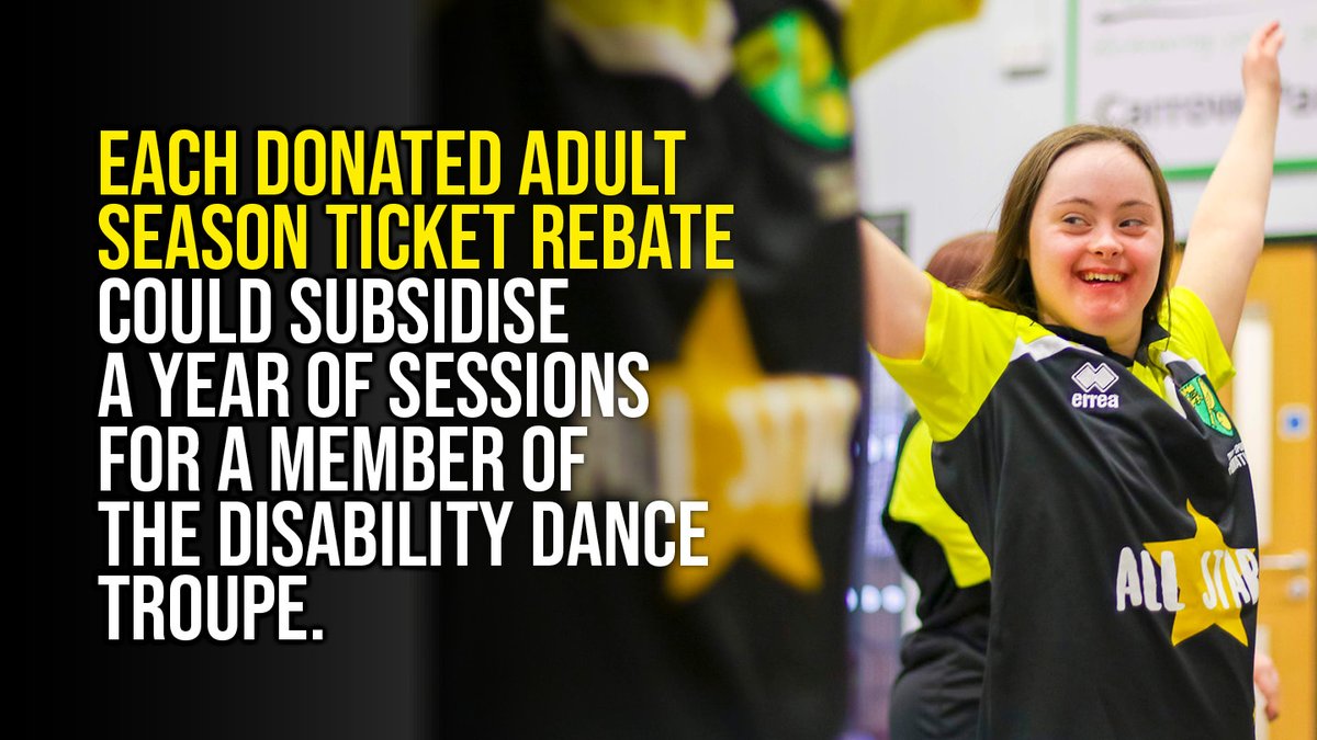 From Monday, #ncfc season ticket holders and members can support us by donating their 2019/20 rebate. Our Chief Executive Officer Ian Thornton wrote an open letter to Canaries supporters about the donation option: communitysportsfoundation.org.uk/news/supporter…