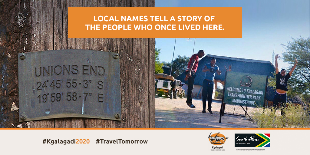 NorthernCapeSA's tweet photo. Local names give insight into the history of a region and reveal something about the lives of the people who once lived there. The Kgalagadi Transfrontier Park is no exception and has a collection of waterhole, borehole and landmark names that provide clues about its past. https://t.co/mJHFSEkFru