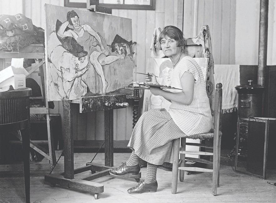 Suzanne Valadon died of a stroke on 7 April 1938, at age 72, and was buried in the Cimetière de Saint-Ouen in Paris. Among those in attendance at her funeral were her friends and colleagues André Derain, Pablo Picasso, and Georges Braque.