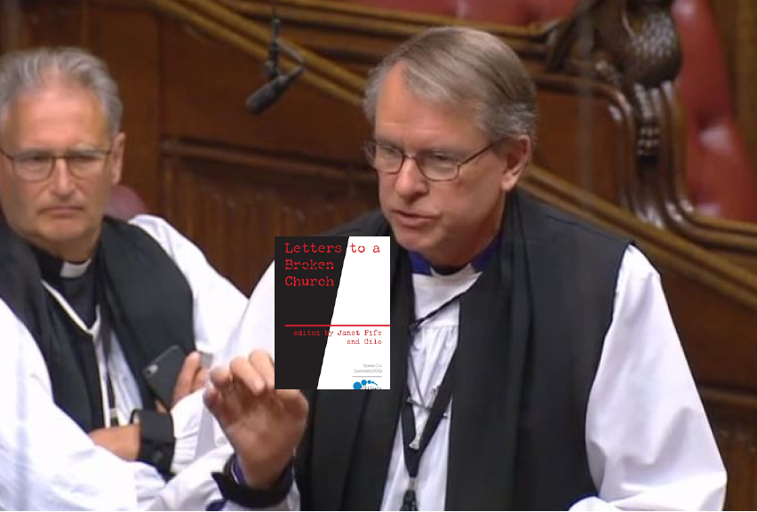 Bishop of Durham  @BishopPaulB is bound to have a copy.Hope the bishop has shared copies around his diocese. He's mentioned in the book.Does he zoom? If so - perhaps next time the bishop'll place it visibly on his bookshelf.