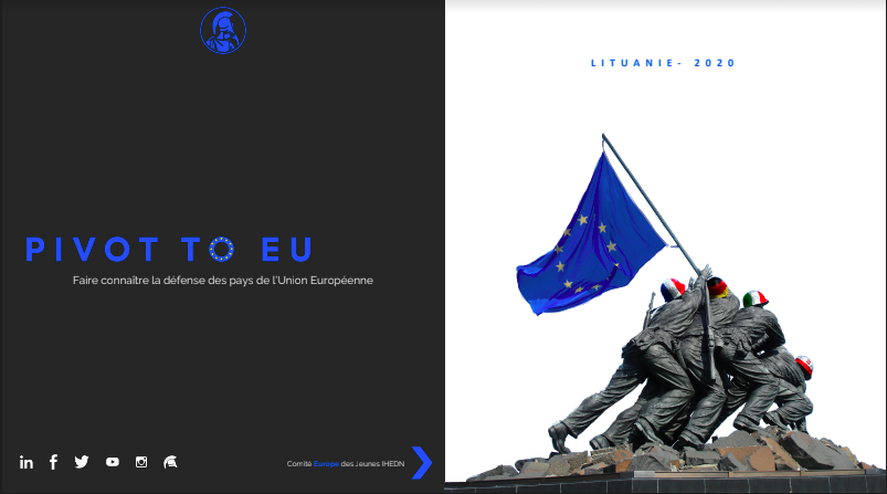 Jeunes_IHEDN's tweet photo. [#PivotToEU 🇪🇺][#EuropeDeLaDéfense 🛡]

👉Aujourd'hui, le comité #Europe des #JeunesIHEDN s'intéresse à la #Lituanie 🇱🇹, dans le cadre du programme PIVOT TO EU*.

📑 https://t.co/PZHfs2vyZ3

#JMEurope #SolidaritéEuropéenne https://t.co/vBJgdHzJjb