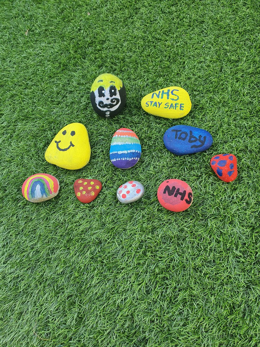 Lucindawhitehal's tweet photo. @MrsJonesCEP @CoedEvaYear5 @CoedEvaYear1 An afternoon of rock painting yesterday and we added some of our rocks to the snake today. Thank you Mrs Jones, a great idea 💡 👍 Hope your all well and staying safe 😃 https://t.co/ImeSXngaSh