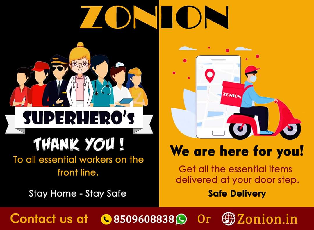 ZonionSlg's tweet photo. #SupportZonion
#SupportSiliguri
#supportlocalbusiness 
#supportsmallbusiness 
#SupportLocal 
Thanking Our Superhero's who are serving Us in the Lockdown Period. Lets give them some Respect and follow the guidelines. #StaySafe #StayHomeStaySafe  #StaySafeStayHealthy https://t.co/mRPhCJH4lu