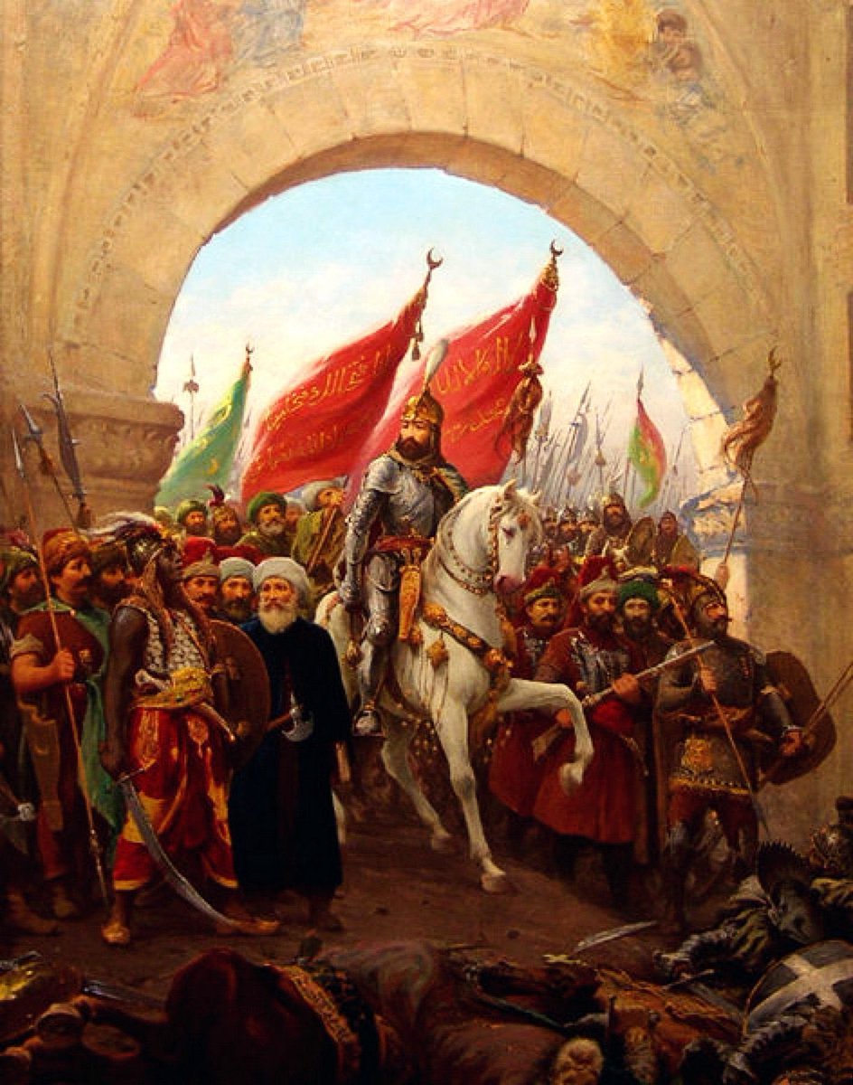 Bugün İstanbul'un Fethi'nin 567. yıl dönümü. Peygamber övgüsüne layık olmuş, Büyük Kumandan Fatih Sultan Mehmed Han’ i ve onun askerlerini hayırla yâd ediyoruz. #29MAYIS1453