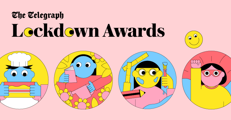 Telegraph's tweet photo. During these hard and unprecedented times, we've seen the nation come together and make sacrifices for the greater good. 

Today we want to honour them

These are your heroes! 💛

#coronavirus #lockdownawards #lockdownheroes #lockdownhero #lockdown #uklockdown https://t.co/O77wyqwfyY