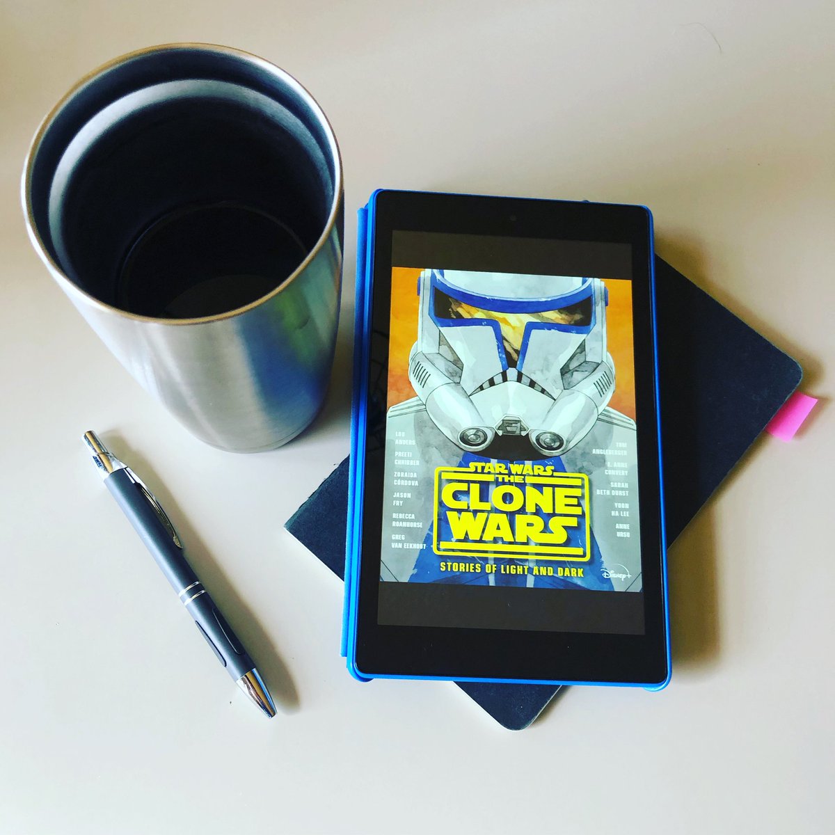 TheGeeksAttic's tweet image. A new #StarWars adventure begins! Preparing to read The Clone Wars: Stories of Light &amp;amp; Dark by @RoanhorseBex @jasoncfry and many other wonderful authors! 
#readers #bookwork #novel #coffee #amreading #booklove #clonewars #clonewarsseason7
#StoriesOfLightAndDark