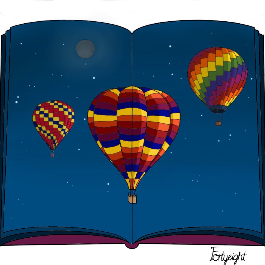 by48hours's tweet photo. Balloons 🎏
.
.
.
#byfortyeighthours #artistsoninstagram #page #balloons #night #art #artist #design  #balloon #today #thailand #nightsky #sketchbook #sketch_daily #sketch #วาดรูป #colorful #cartoon #star #artwork #drawing #mobileart #mobile #moonlight #sky #moon #cartoonart https://t.co/mAxgp8JrdT