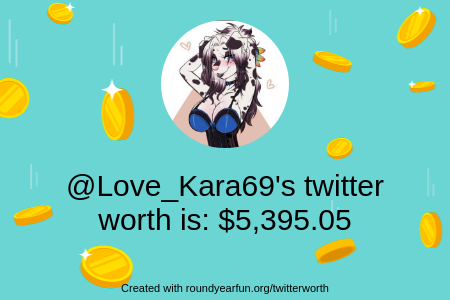 My Twitter worth is: $5,395.05

Find yours with clockurl.co/key/twitterwor…

⠀