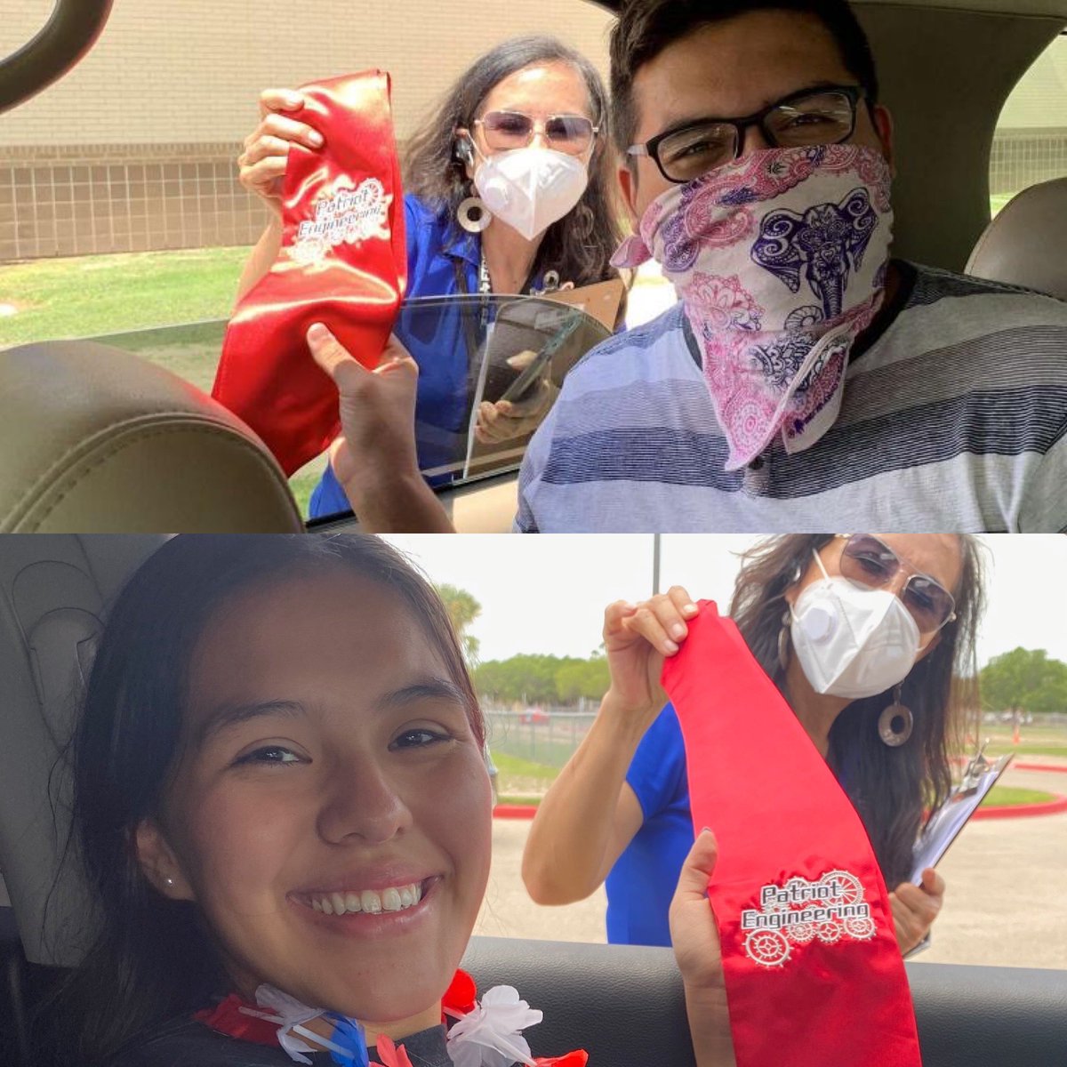 Seniors stopped by for their stoles, cords, & #FIRSTAlumni packs! We are extremely proud of them and thankful for the impact they have made in our program & community. Congratulations! 👏🏼🥳🎉👨🏻‍💻👩🏻‍💻🦾🛠⚙️ @MissionCISD @FIRSTRGV @FIRSTinTexas #FIRSTinspires #graduating #patriotnation