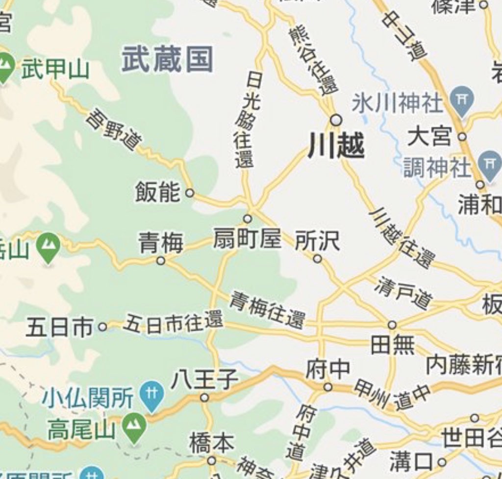 江戸時代後期の関東周辺をgoogleマップ風にしてみた地図が 昔と今つながってる 関所って要所要所にあるんだ など興味津々 2ページ目 Togetter