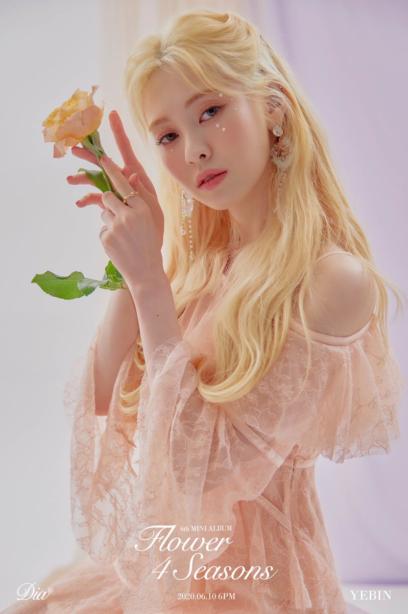 dia_official's tweet photo. [📣]
⠀
🌸DIA 6th MINI ALBUM🌸
'Flower 4 Seasons' CONCEPT PHOTO 2
⠀
#다이아 #DIA
#Flower_4_Seasons #COMEBACK
#20200610_6PM
#예빈 #YEBIN
#COMINGSOON https://t.co/7IFDwJZ50x