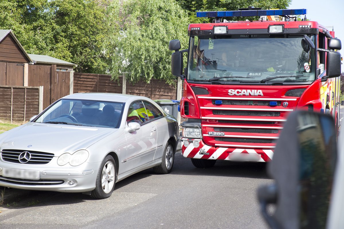 If you're driving or parking anywhere this weekend, please remember to park considerately and ensure there is always plenty of space for emergency vehicles to pass. Blocked roads could delay our crews when responding to an emergency.