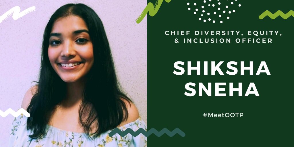 ASMSU's tweet photo. Meet Shiksha Sneha, @ASMSU_CDEIO. Shiksha is a senior studying political theory and public policy. This upcoming year she is excited about working with the Council of Racial and Ethnic Students, and Council of Progressive Students to make MSU more inclusive. #MeetOOTP https://t.co/g5X3zbBIcL