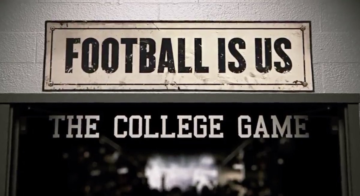 Now Chad I know you love football! So do I (Here We Go Steelers, Geux Tigers) So Football is US: The College Game is a ESPN 30 for 30 that can help us recognize the problematic roots of a sport we all love and how it relates to race.