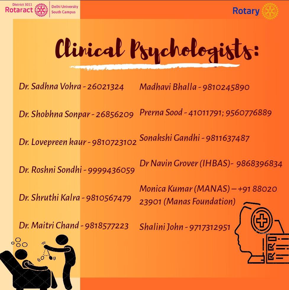 Attached is a collection of a list of resources for mental health support! In times of need, please do not hesitate to contact professionals for help. Please share! #mentalhealthresources  #wellbeing  #mentalhealthawareness    #coronapandemic  #rotaryinternational