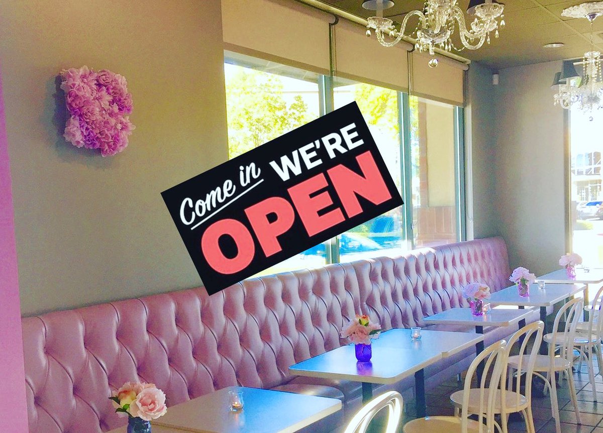 We are excited to announce that we are officially open for dine-in services!  Please  be assured that we are taking all the necessary precautions to ensure our customers and staff are safe and healthy.  Space is limited to meet social distancing guidelines. See you all soon!