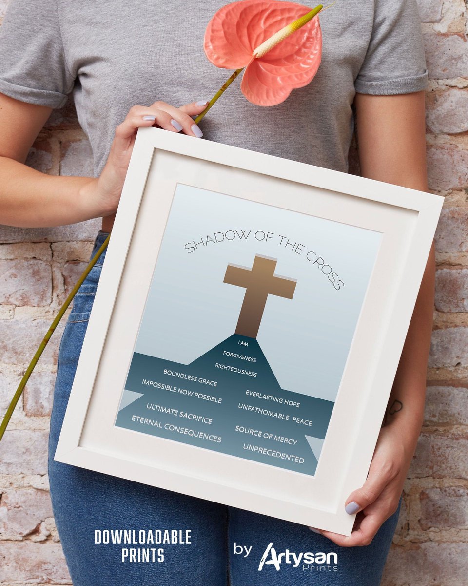 Super excited to share an original artwork...

Shadow of the Cross

buff.ly/2XcoH0T 

#printablewallart #artprints #artdownloadable #downloadableprints #printathome #cross #christianprints #christianartprint #christianwallart