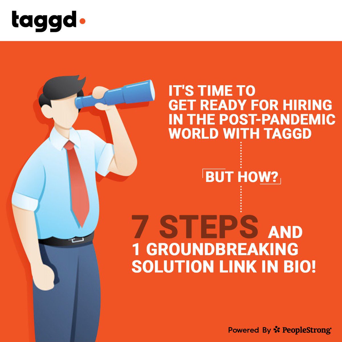 _taggd's tweet photo. Recruitment Technology is the new normal in the post-pandemic world and here are 7 steps of digital hiring that will help you find the #RightCandidate despite the current challenges.
Get insights from the blog here: https://t.co/NhIJQtssTc
#RPO #BeTaggd #RecruitmentExpert https://t.co/WZ36vEtOmB