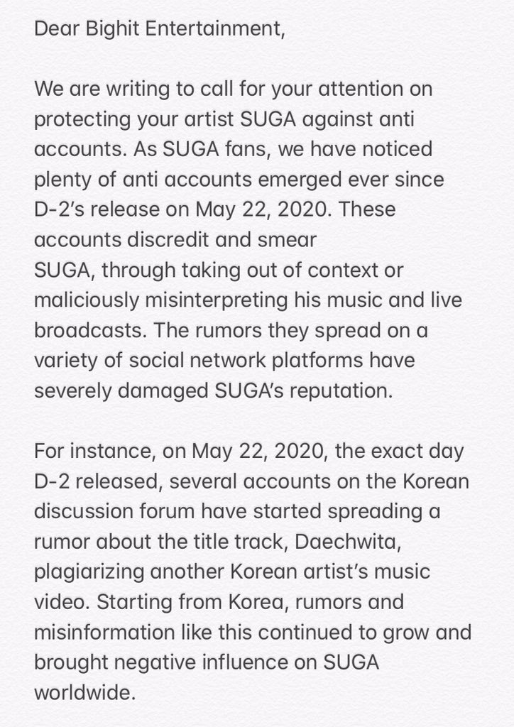 Baidu_suga_bar's tweet photo. #방탄소년단슈가
#슈가
#SUGA
Please send to email to fanclub@ibighit.com
The template can be found via here: https://t.co/hyzCa5dIB5 https://t.co/y1BZ7opWOO