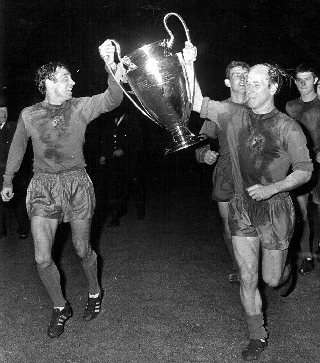 ON THIS 1968: Manchester United become the first English club to win the European Cup after a 4-1 win over Benfica at Wembley #MUFC