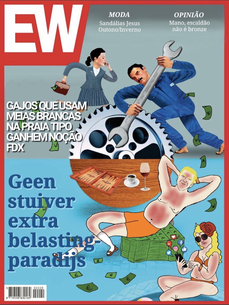 RLanschot's tweet photo. De cover van Elsevier vol stompzinnige stereotyperingen, maar nu ook vanuit een ander perspectief... 

@ewmagazinenl #elsevier

@VoltNederland https://t.co/DYtfPFcLl1